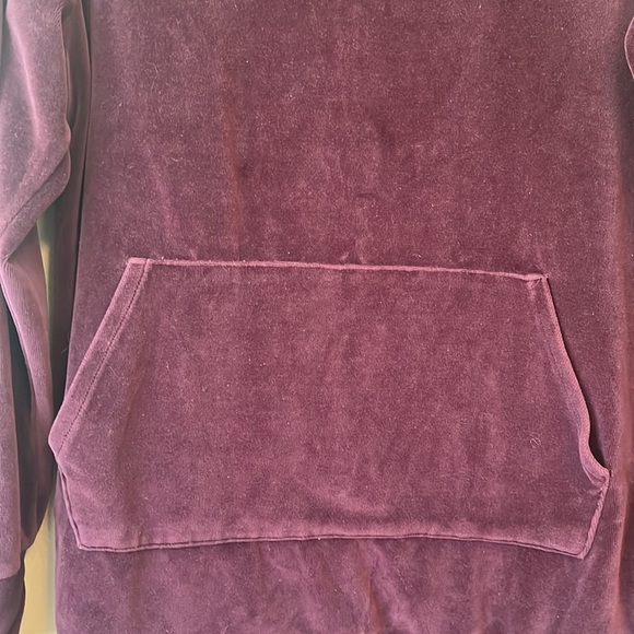 Fabletics crewneck sweater velour purple size large - Picture 5 of 11